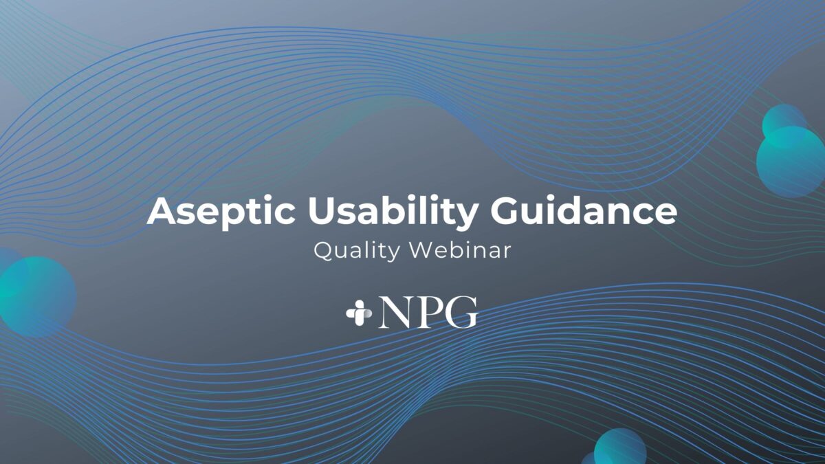 Post Image: Aseptic Usability Guidance